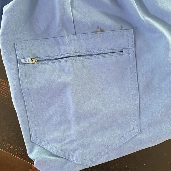 FIGS Women Ceil Blue Catarina(M)/Zamora(L) Set - Picture 6 of 7